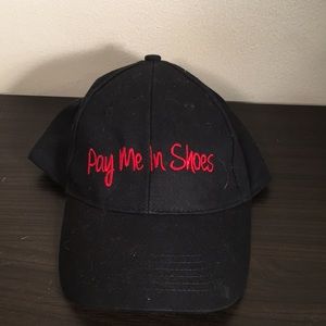 New Steve Madden Pay me in shoes Baseball Hat Cap